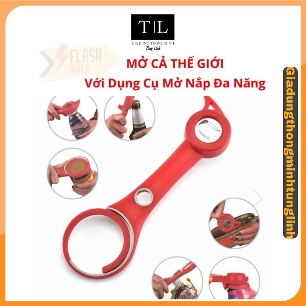 Dụng Cụ Mở Nắp Đa Năng giúp bạn mở tất cả mọi loại nút chại, nắp lon, nắp hộp trên đời không tốn sức