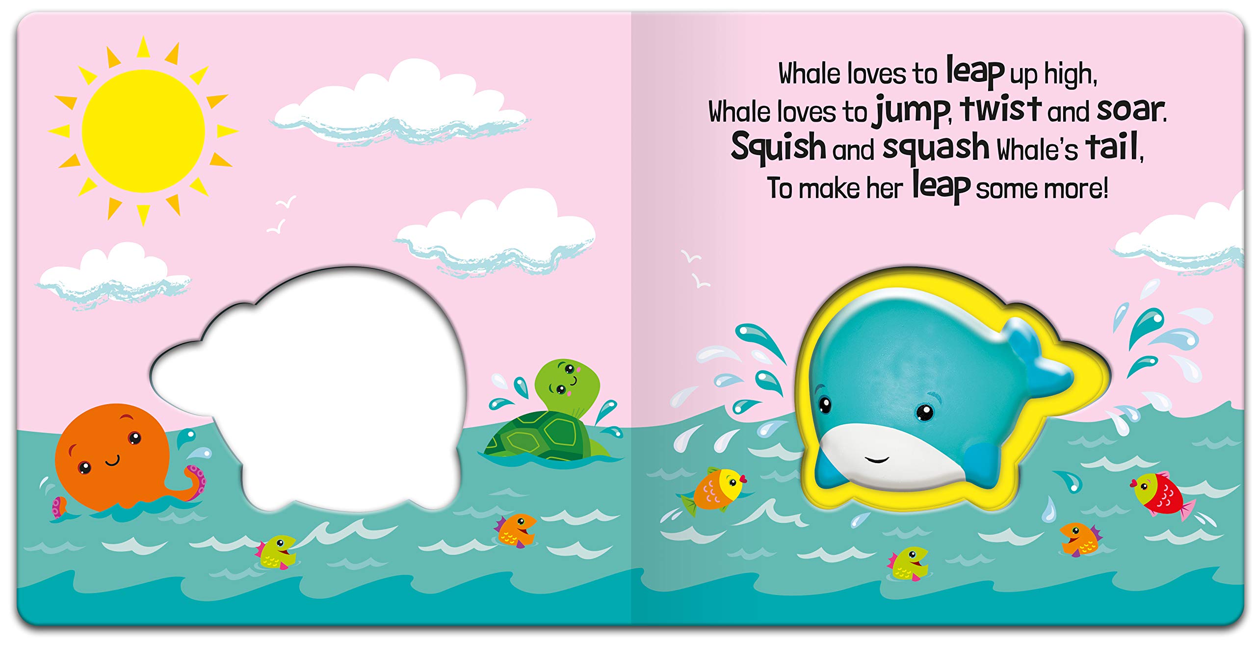 Squishy Squashy Whale (Squishy Squashy Books) Board book