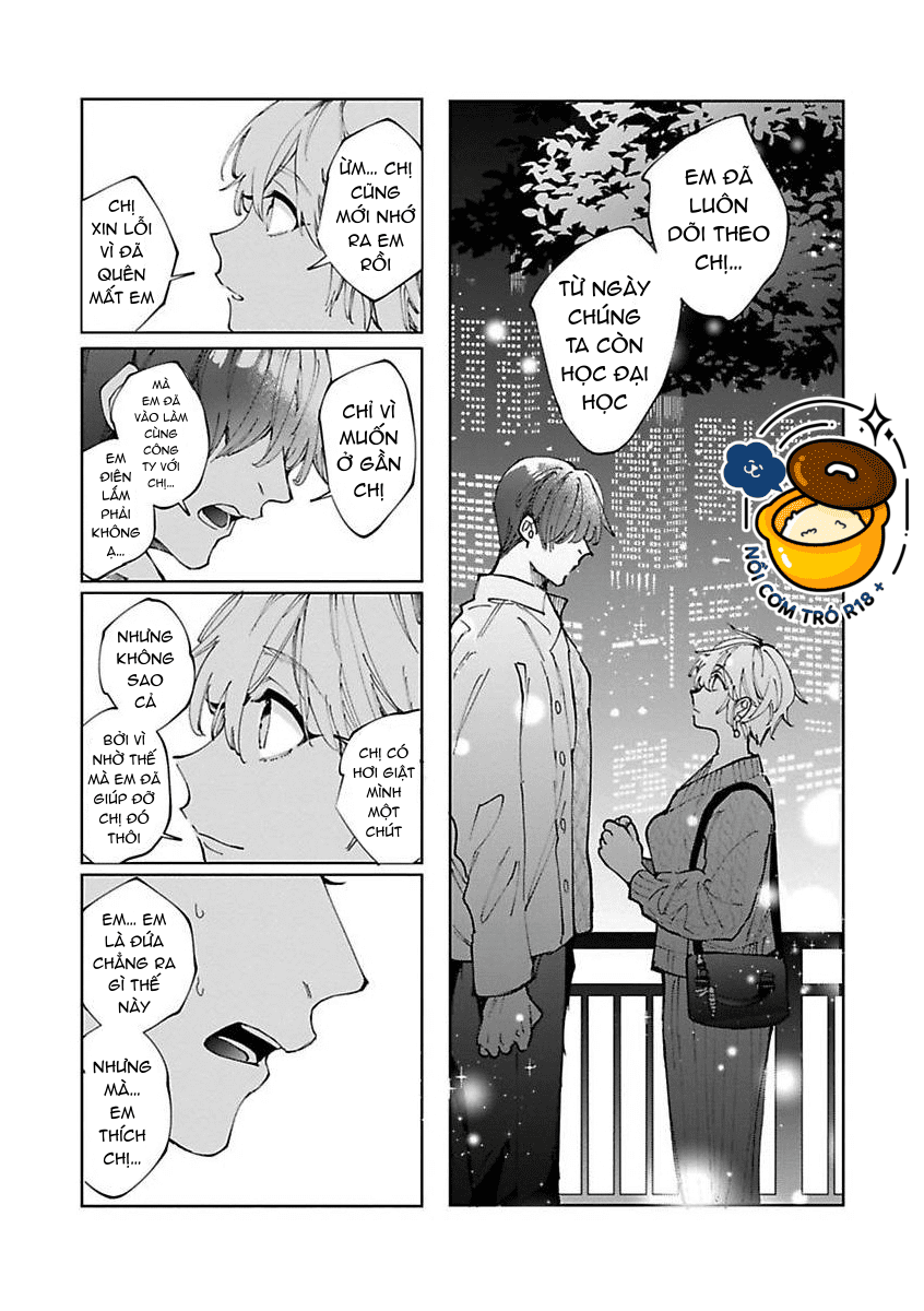 hậu bối yandere muốn cứu vớt ''nô lệ của tư bản'' chapter 7.2 4