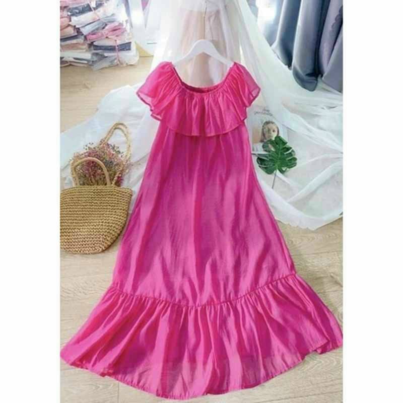 Siêu phẩm maxi voan bèo 2 lớp