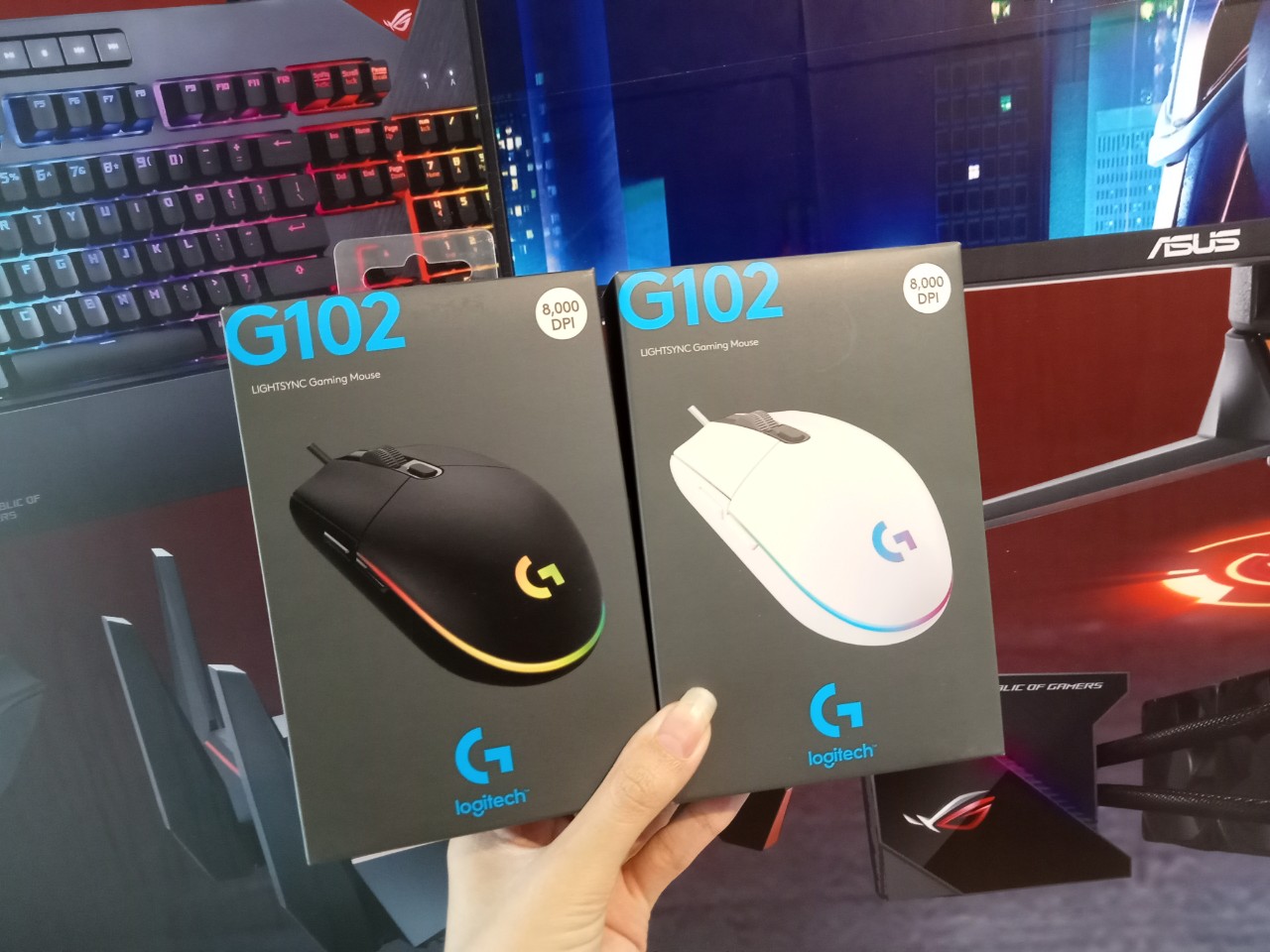 CHUỘT G102 LOGITECH - Hàng chính hãng