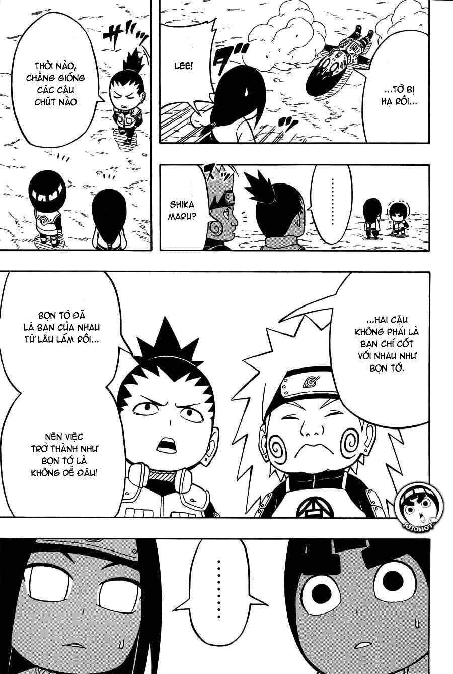 cửu vĩ hồ ly ngoại truyện rock lee chapter 10 19