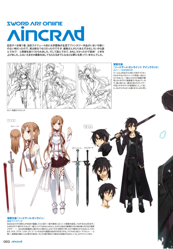 ソードアート・オンライン abec画集 So Doa To Onrain Abec Gashuu
