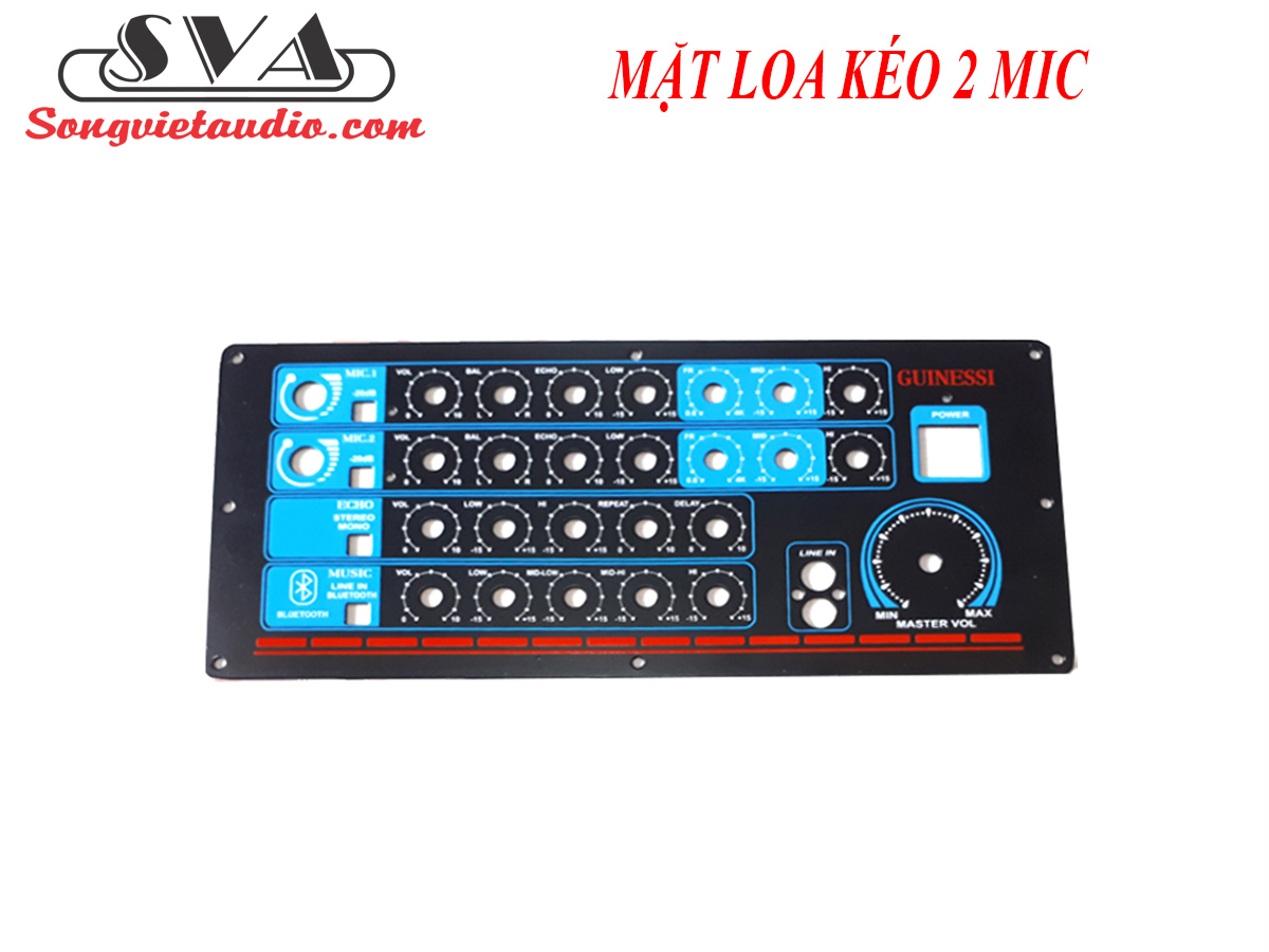 MẶT KÉO 2 MIC DẠNG AMPLI