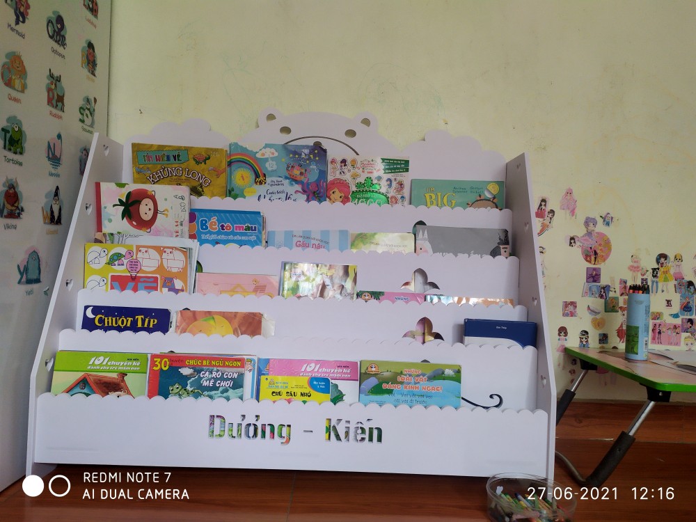 Kệ Sách Gấu 4