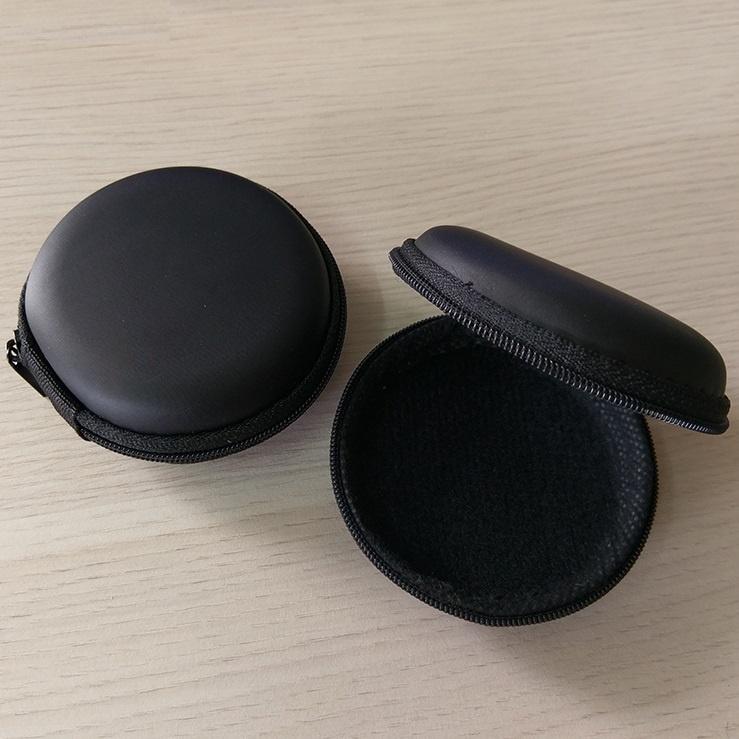 BÓP ĐỰNG TAI NGHE CÁP SẠC MIỄN PHÍ VẬN CHUYỂNBÓP ĐỰNG TAI NGHE CÁP SẠC TRÒN MÀU ĐEN CAO CẤP TIỆN LỢI