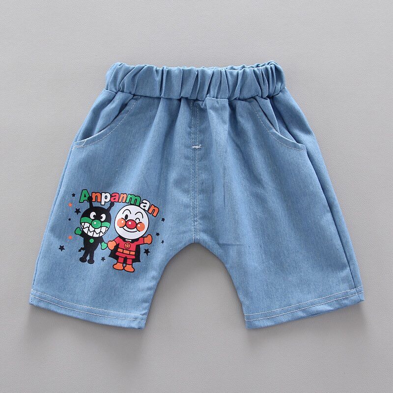 Bộ bé trai hoạt hình TWOL- xám B115