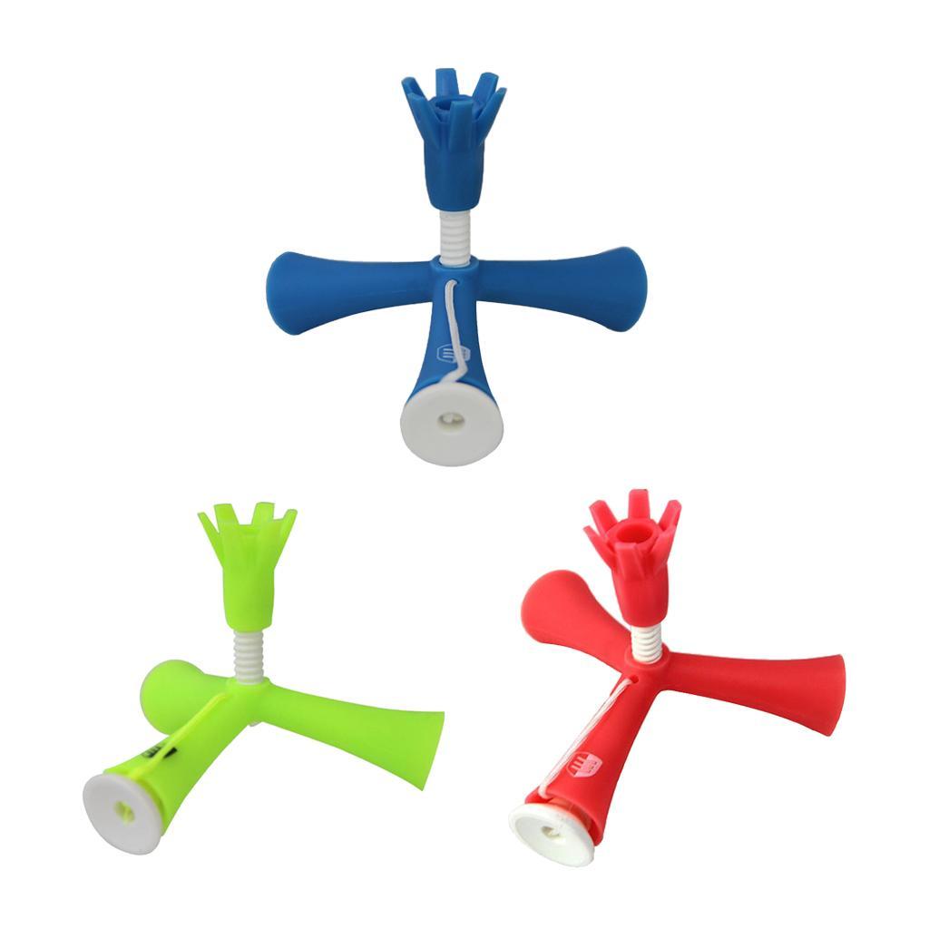 2-3pack Plastic Golf Driving Range Practice Tee Holder Tees Divot Tool Green