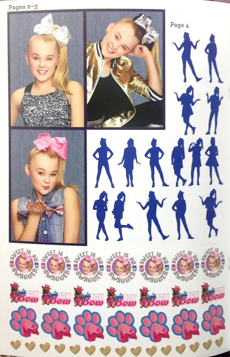 Jojo Siwa Sticker Book