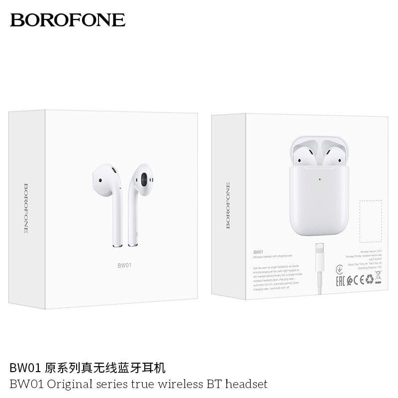 TAI NGHE AIRPOD BLUETOOTH BOROFONE BW01