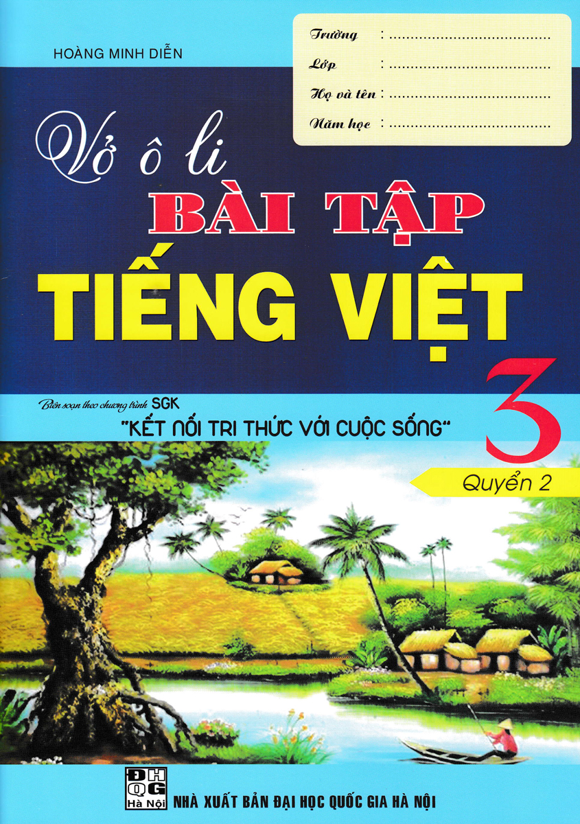 Combo Vở Ô Li Bài Tập Tiếng Việt 3 - HA
