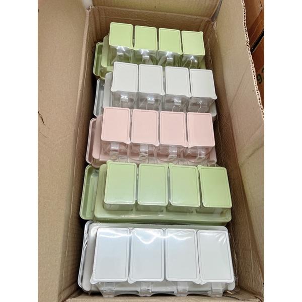 BỘ 4 LỌ ĐỰNG GIA VỊ VIỆT NHẬT LOẠI LỚN