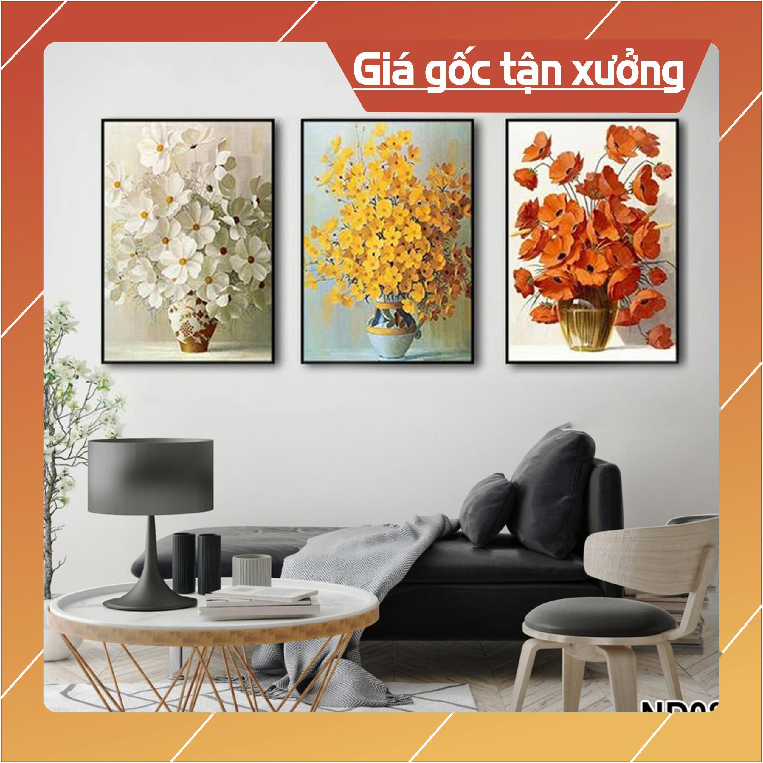 Bộ tranh treo tường phong thủy trang trí nội thất đẹp và giá gốc tại xưởng mới nhất thị trường ĐL 22 lá cây nhiệt đới thiên nhiên