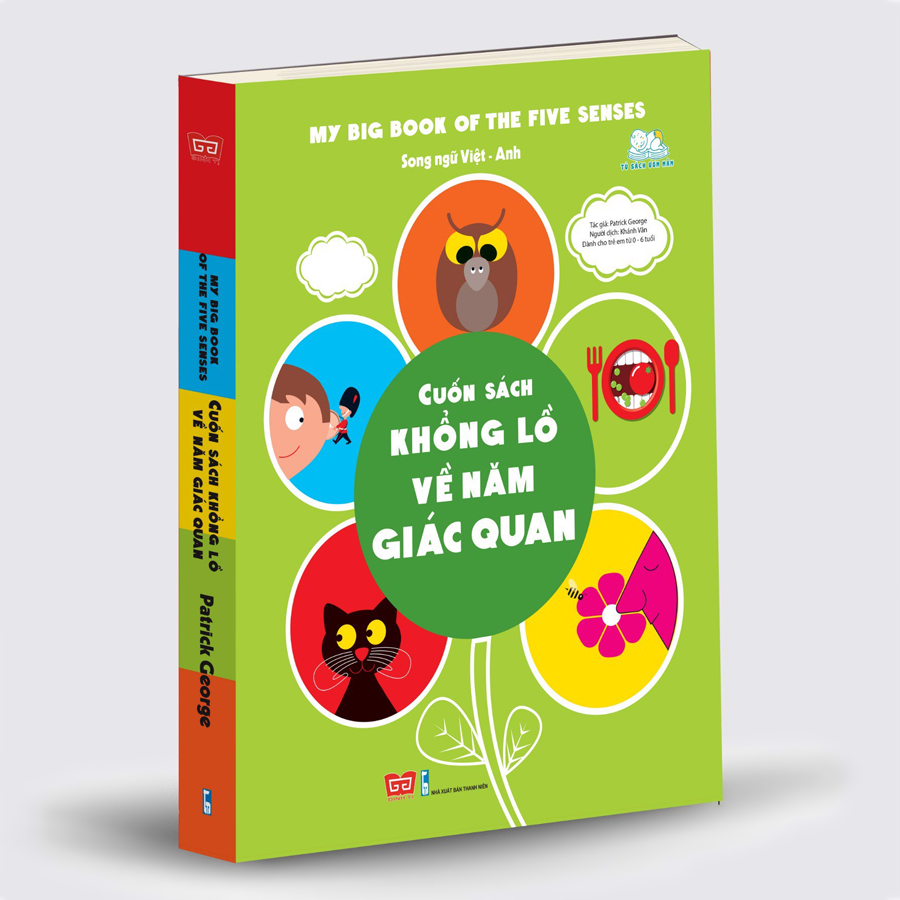 Sách Tương Tác - My Big Book Of The Five Senses - Cuốn Sách Khổng Lồ Về Năm Giác Quan