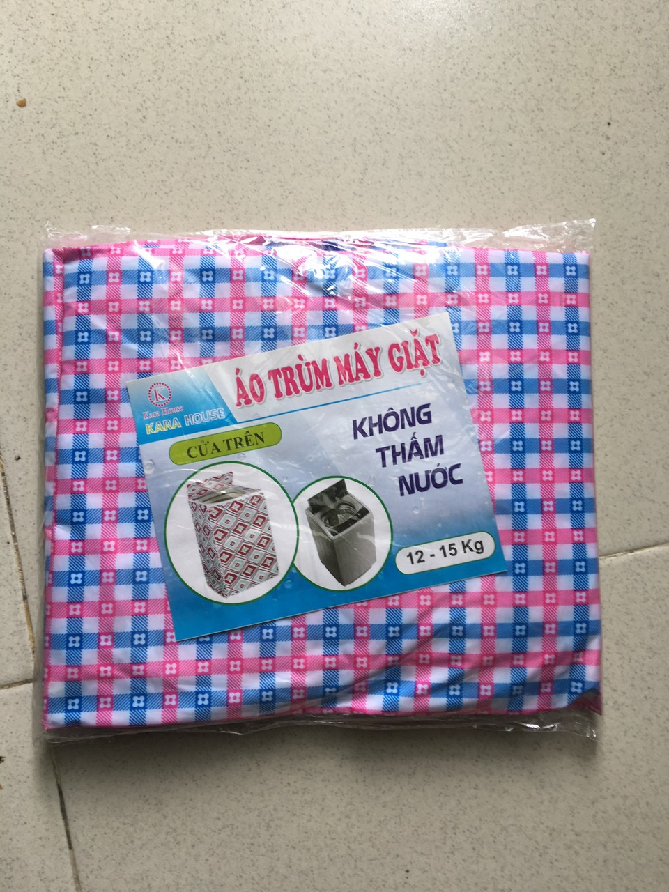 Áo phủ máy giặt cửa trên cho máy từ 6 - 15 kg, vải dù siêu bền ,dày chống thấm nước ,chống bụi , bảo vệ máy trong mùa mưa nắng