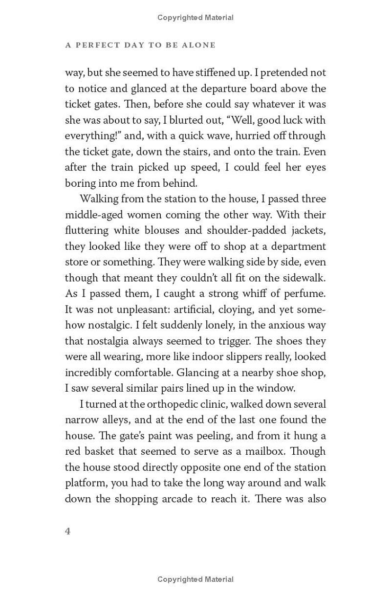 Sách ngoại văn: A Perfect Day To Be Alone