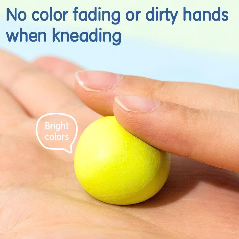 Đất nặn - 100g, 8 Màu - Màu Ngẫu Nhiên - EH712-8