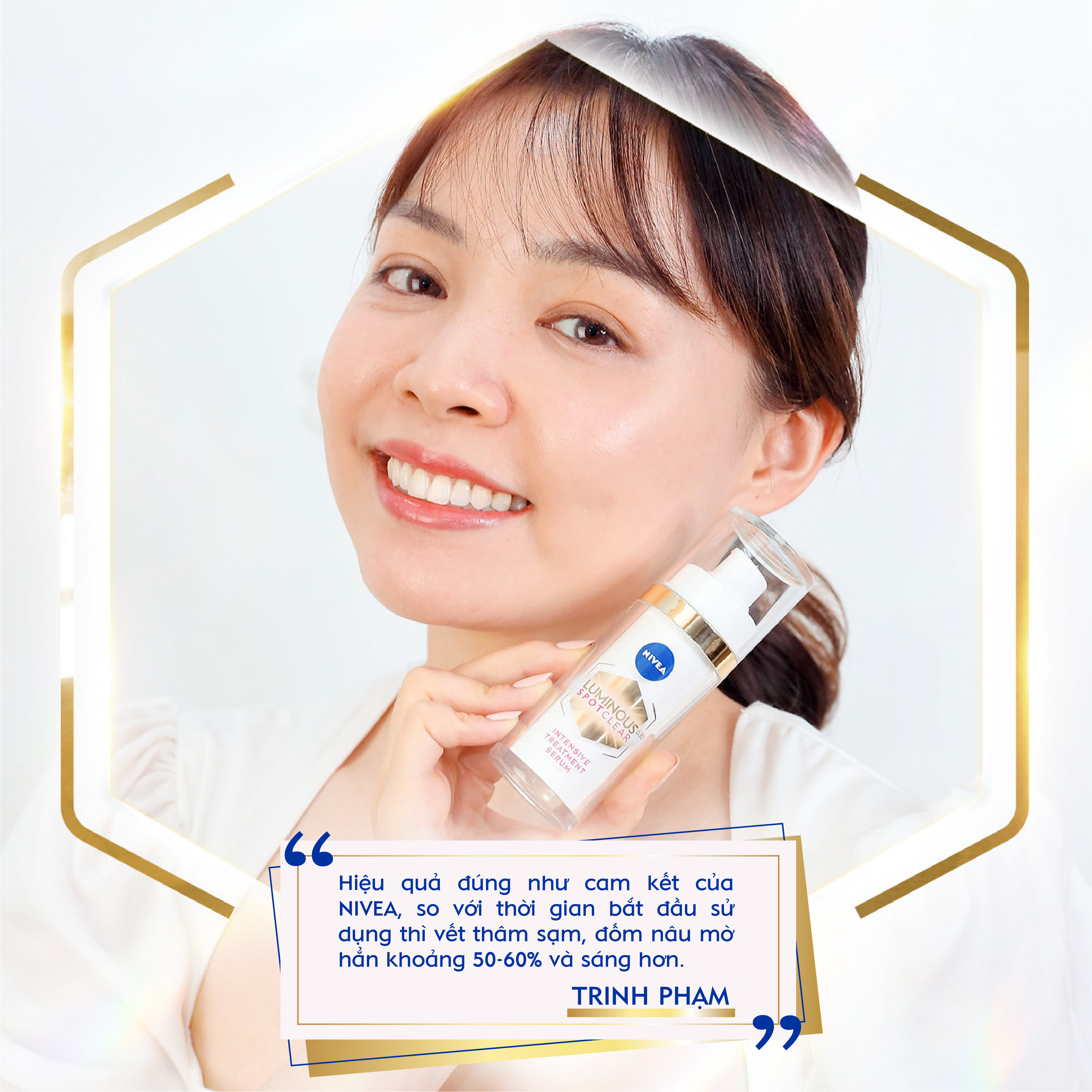 Bộ Sản Phẩm Dưỡng Da Chuyên Sâu NIVEA Luminous630 Làm Mờ Đốm Nâu| Ngừa Thâm Nám | Sáng Da | Chống Nắng (30 ml &amp; 40 ml)