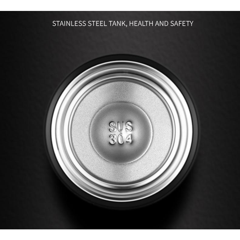 Bình Nước Giữ Nhiệt Xiaomi 500ML Bằng Inox Có Màn Hình LED Hiển Thị Nhiệt Độ Tiện Dụng Hàng nhập khẩu