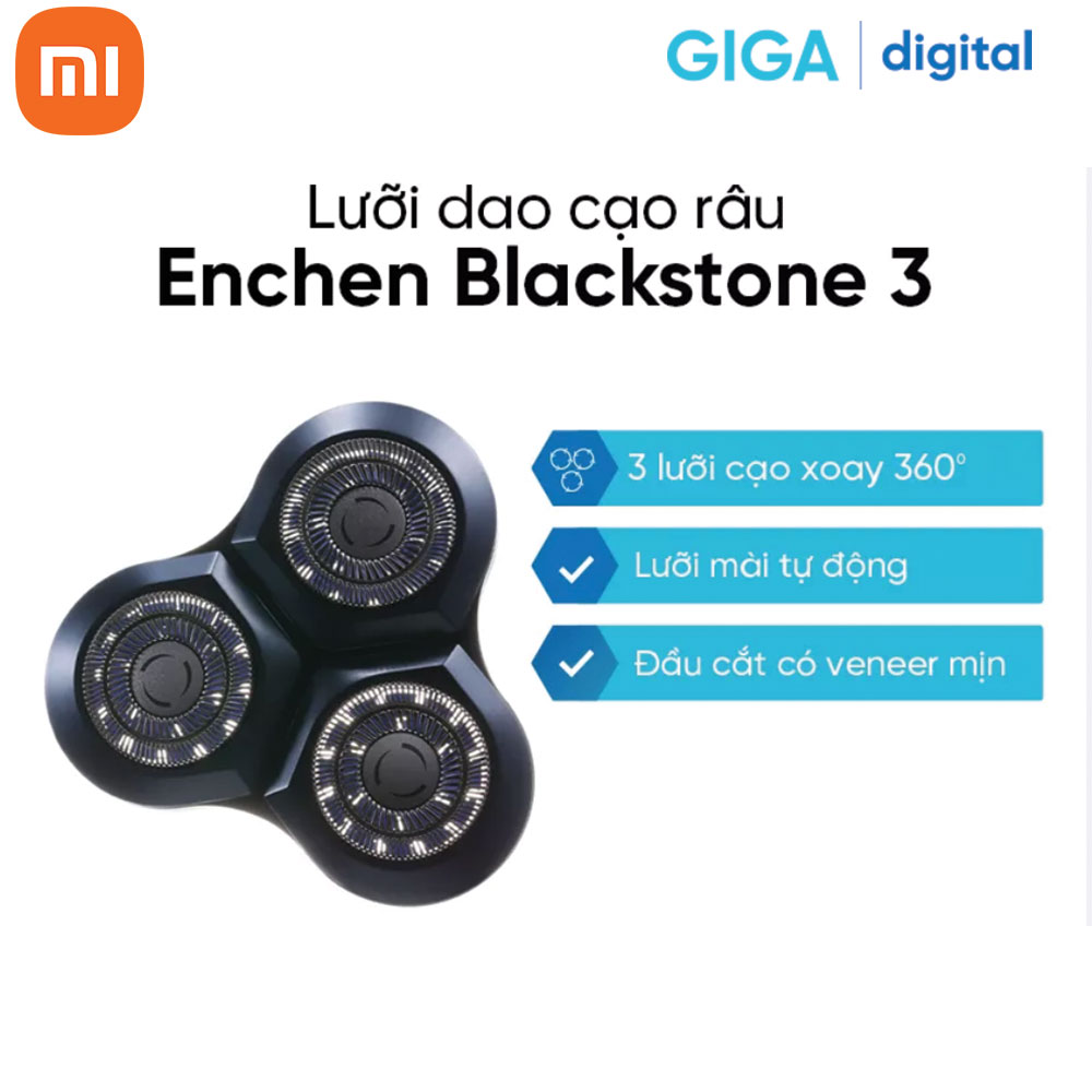 Lưỡi dao cạo râu thay thế Xiaomi Enchen Blackstone 3 - Hàng Chính Hãng