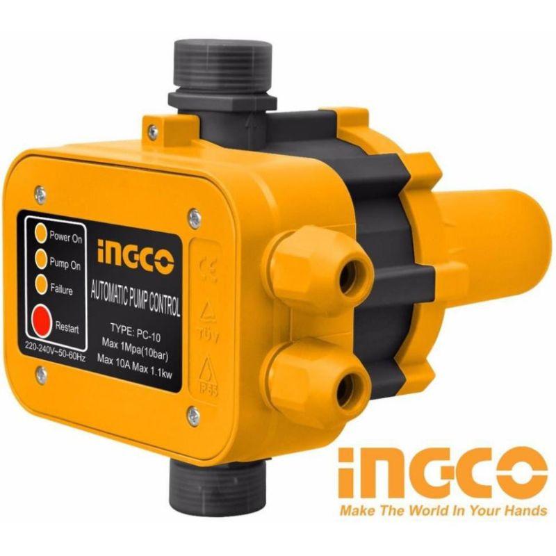INGCO Rờ le tự động máy bơm nước bằng áp suất Automatic Pump Control 10 Bar 10A