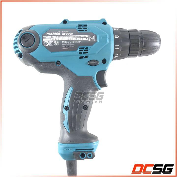 Máy khoan, vặn vít 10/28mm dùng điện 320W Makita DF0300