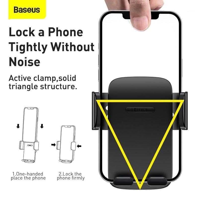 Đế Giữ Điện Thoại Trên Ô Tô Baseus Easy Control Pro Clamp Car Mount Holder (Hàng chính hãng)