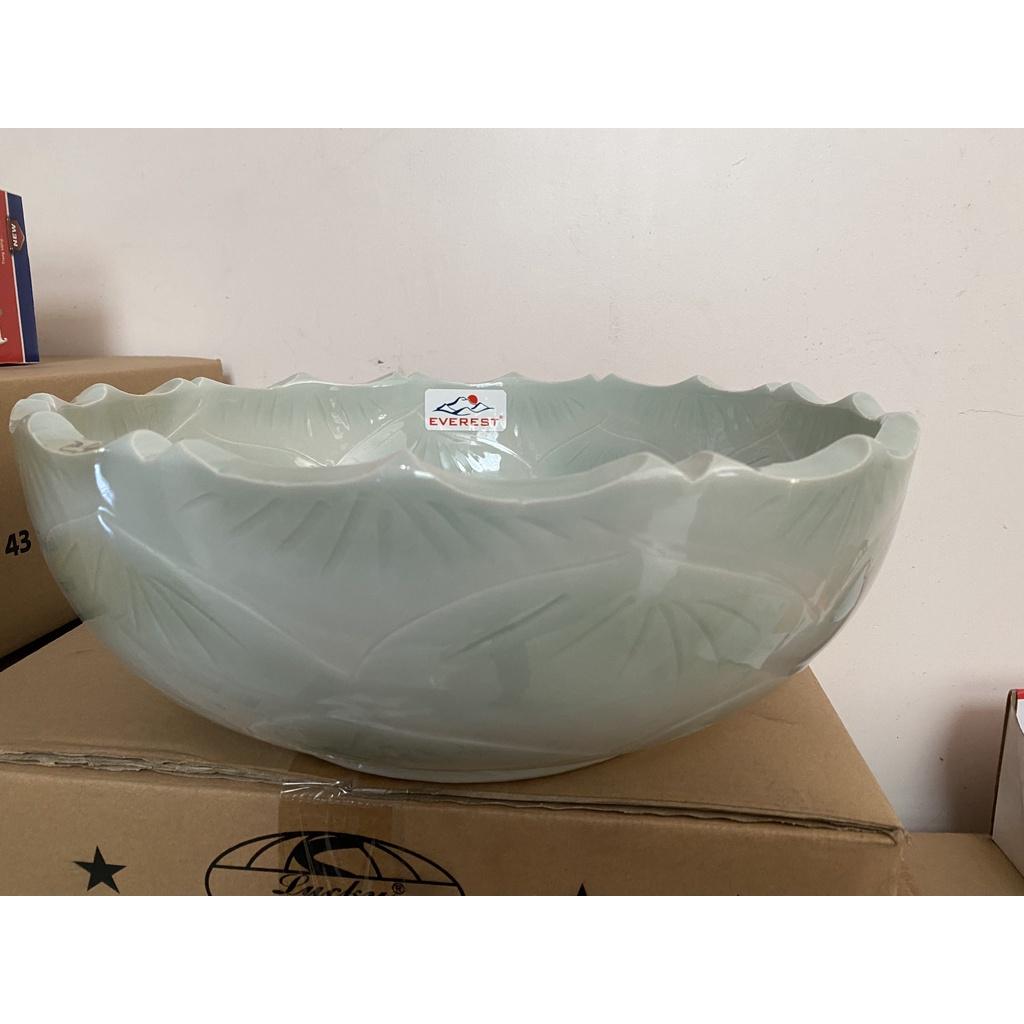 Chậu sứ mỹ thuật/chậu rửa mặt cổ điển/lavabo mỹ thuật EV-CĐ43