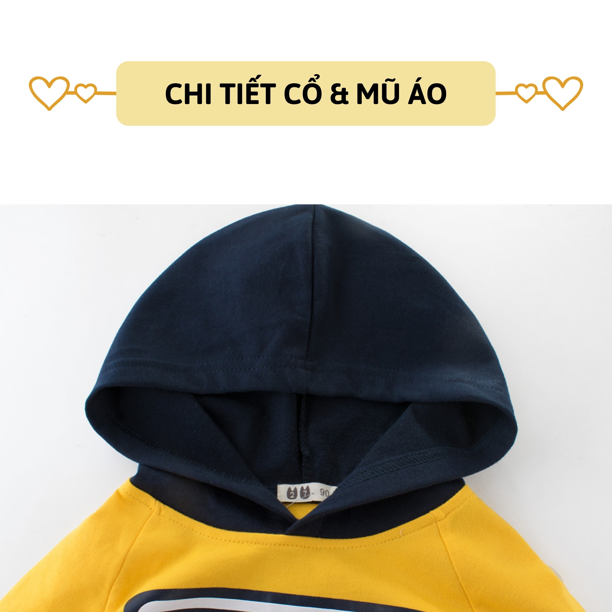 Bộ quần áo nỉ có mũ bé trai 27Kids đồ bộ thu đông hoodies da cá nam cho trẻ từ 2-10 tuổi BLSE3