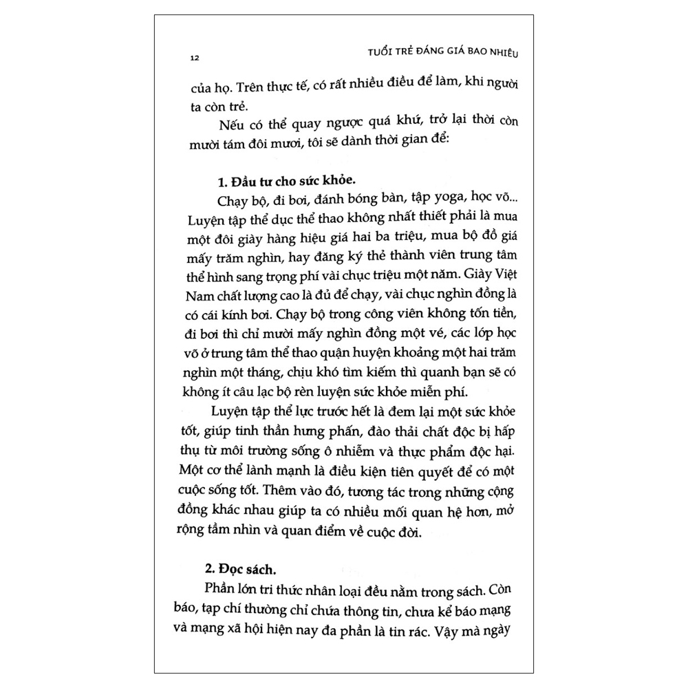 Tuổi Trẻ Đáng Giá Bao Nhiêu