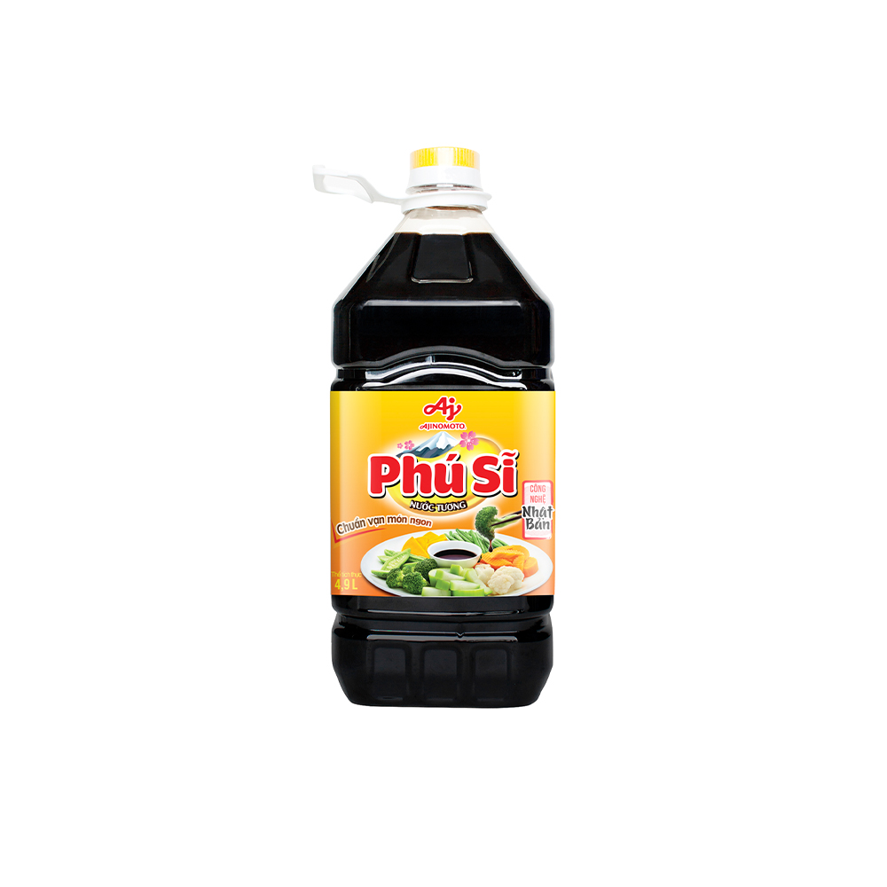 Chai Nước Tương &quot;Phú Sĩ&quot; 4.9l/Chai