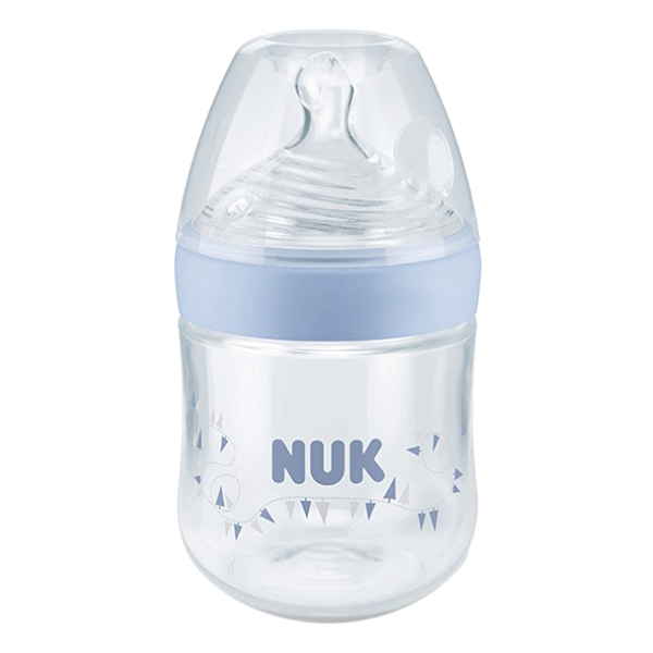 Bình Sữa Nhựa PP Nature Sense 150ml Núm Ti Silicone S1 Nuk NU21497 - Màu Ngẫu Nhiên