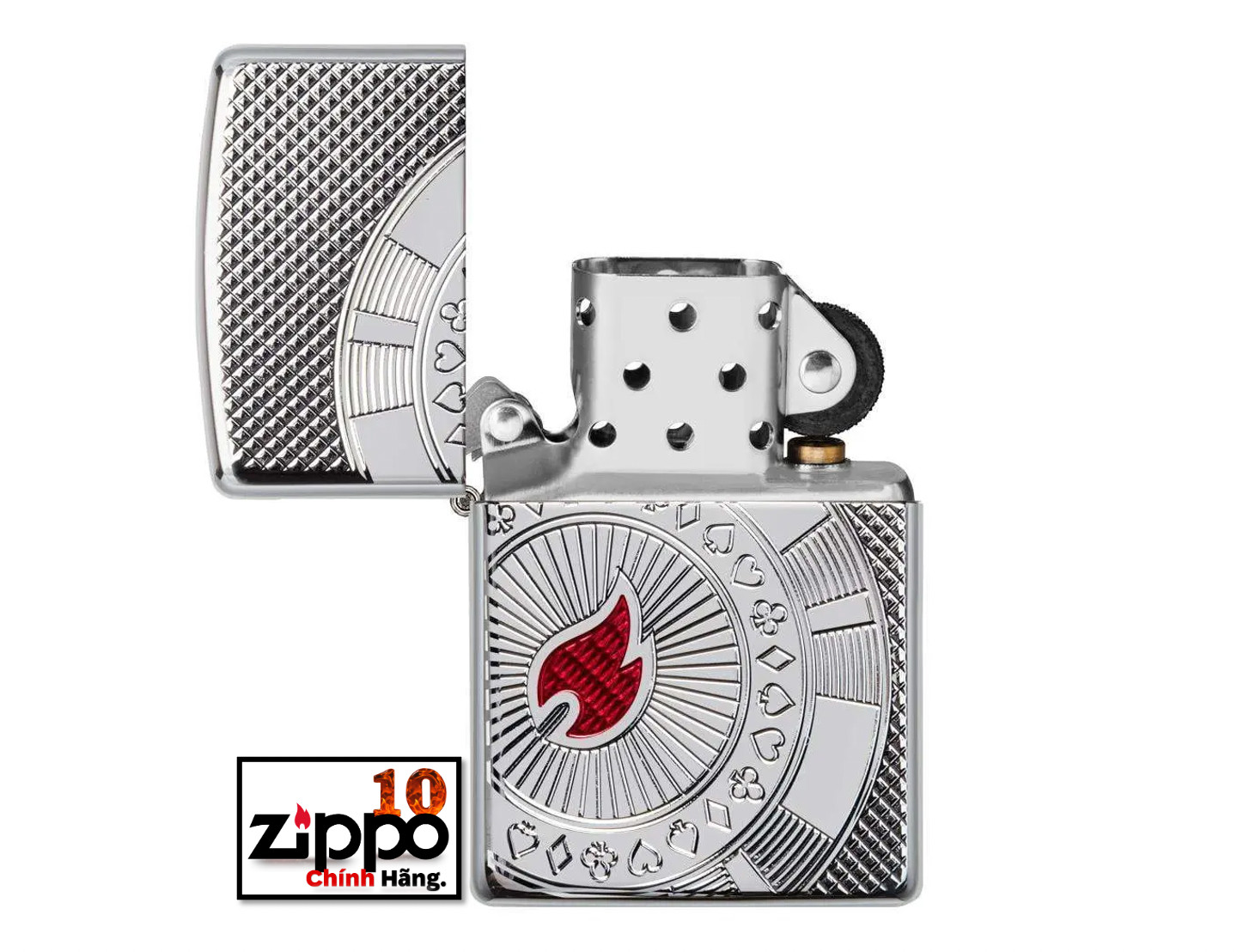 ZIPPO 49058 Armor Poker Chip Design - Chính hãng 100%