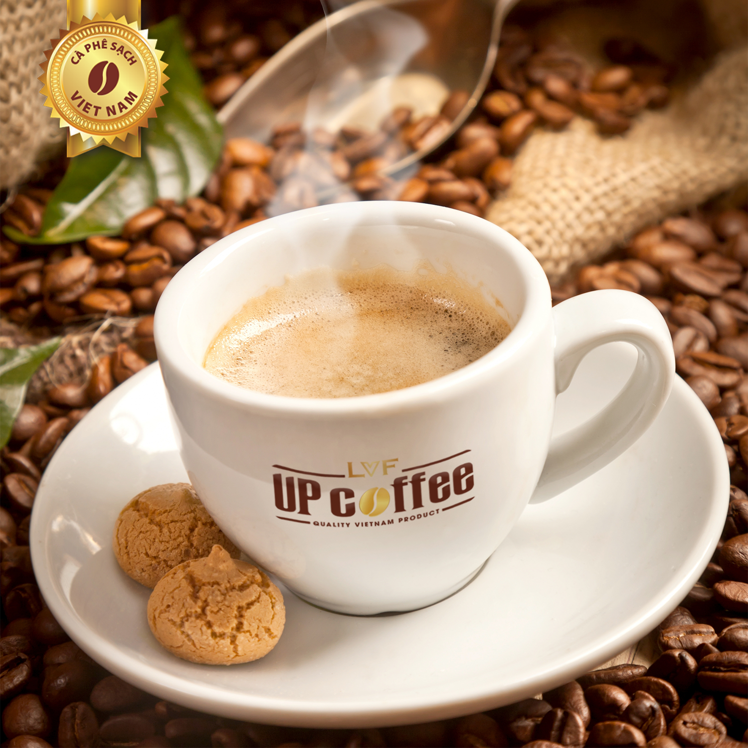 Cà phê hòa tan UP Coffee 3in1 Cao Cấp