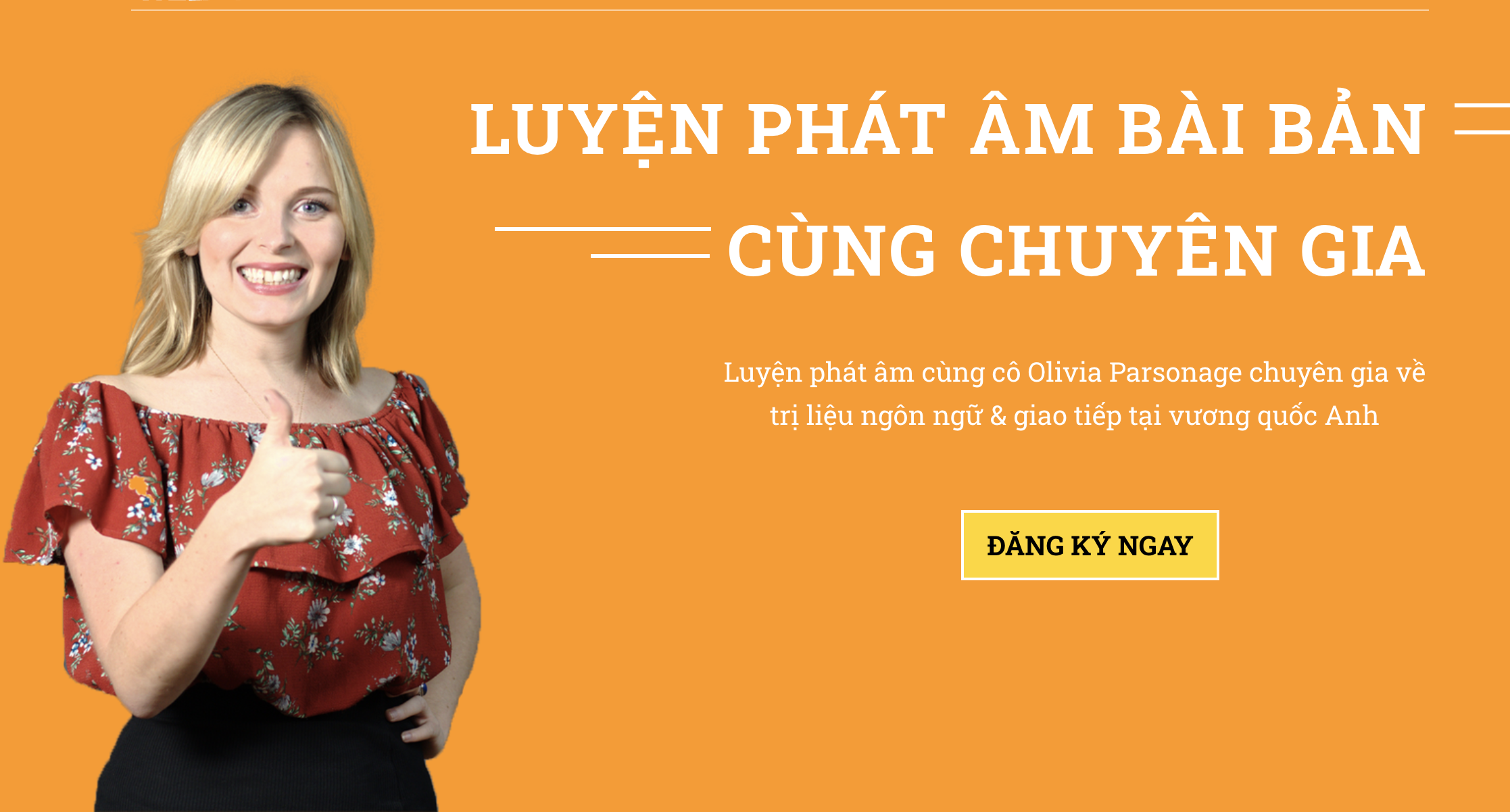 Khoá học Luyện phát âm tiếng anh cùng chuyên gia