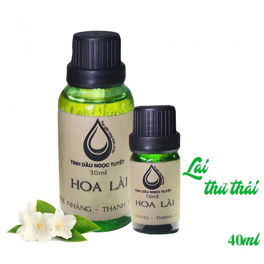 Combo 2 tinh dầu hoa Lài thư thái nhẹ nhàng thanh tao Ngọc Tuyết (30ml + 10ml)