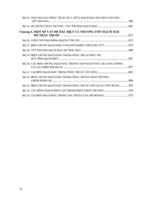 Sách - Chấn thương vết thương mạch máu (Y)