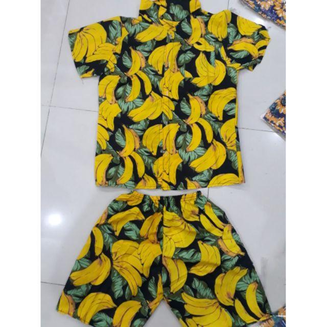SET BỘ TRÁI CÂY CHUỐI KATE THÁI
