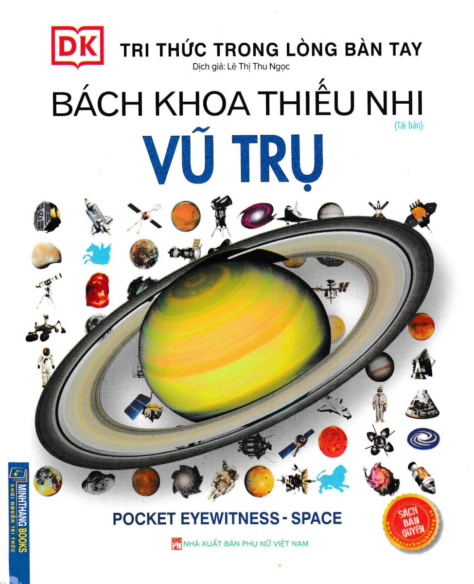 Tri Thức Trong Lòng Bàn Tay - Bách Khoa Thiếu Nhi Vũ Trụ (Bìa Cứng) _MT