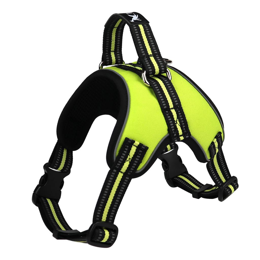 No Pull Dog Puppy Harness Soft Adjustable Reflective Comfortable Vest