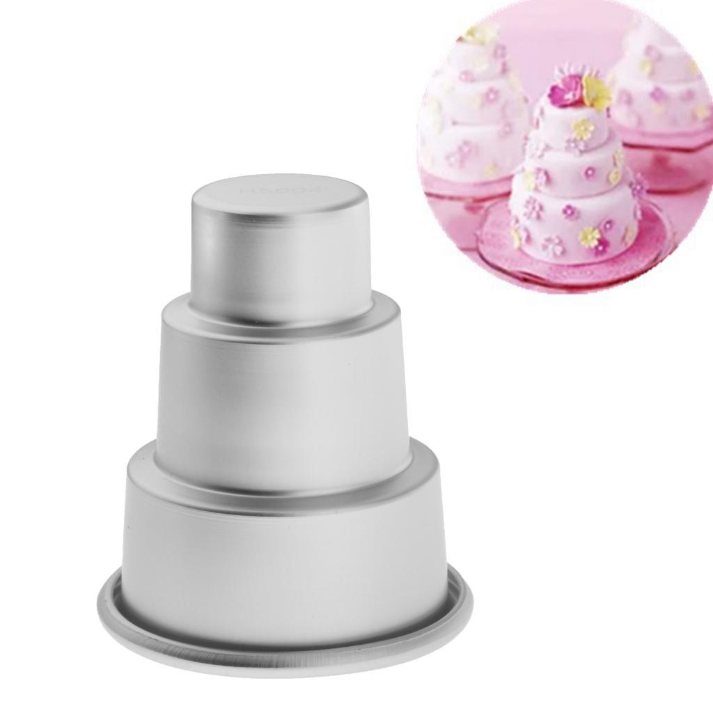 Non-stick 3 Layer Bread Mold Homemade Pastry Pan Baking Tool Mould Bakeware