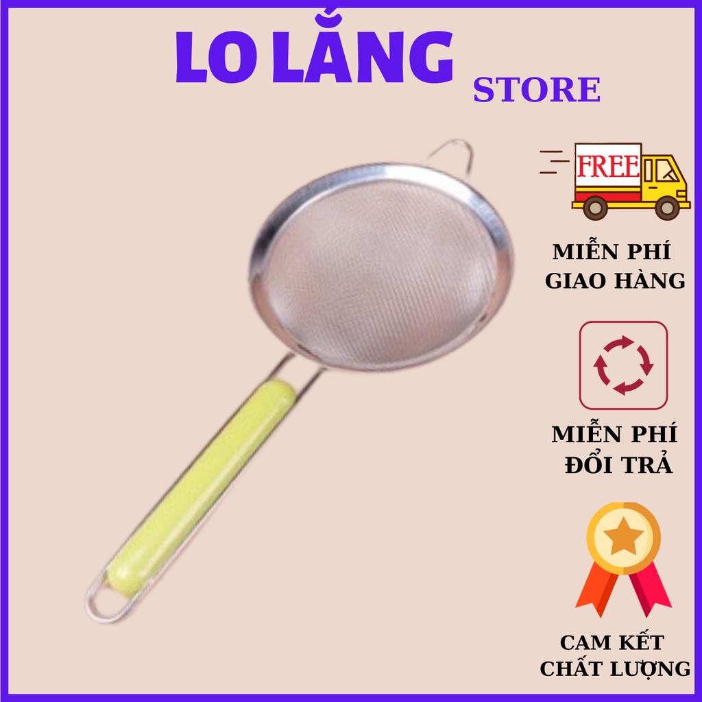 Ray lọc cháo , lọc trái cây và nước cốt viên inox cán xanh cao cấp