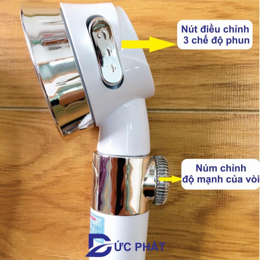 Vòi sen tăng áp điều chỉnh chế độ đa chức năng - vòi hoa sen tăng áp thế hệ mới nhất