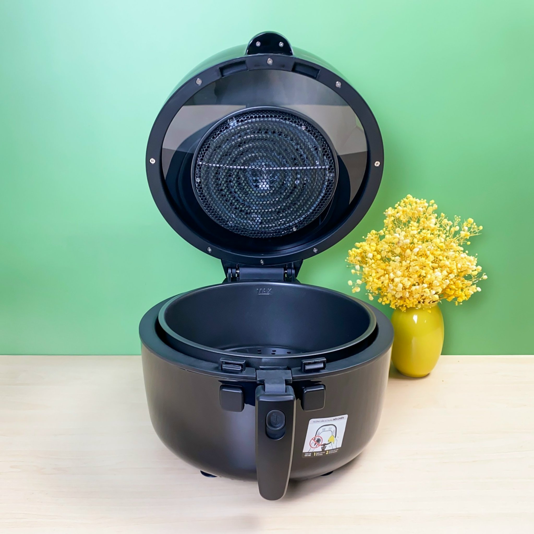 Nồi Chiên Không Dầu Điện Tử Lock&Lock EJF286BLK 6.5L - Hàng chính hãng