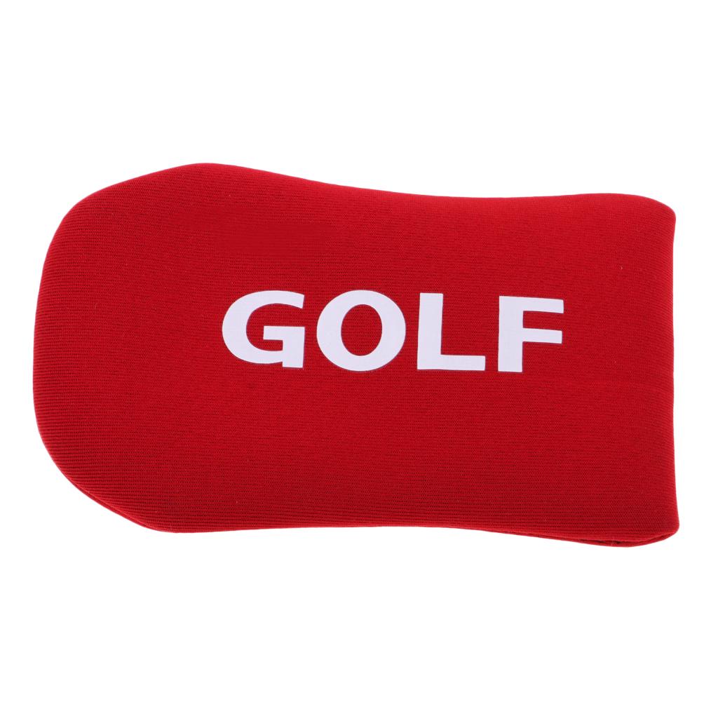 2xSoft Comfortable Golf Mallet Head Cover Iron Protector Putter Cover Red