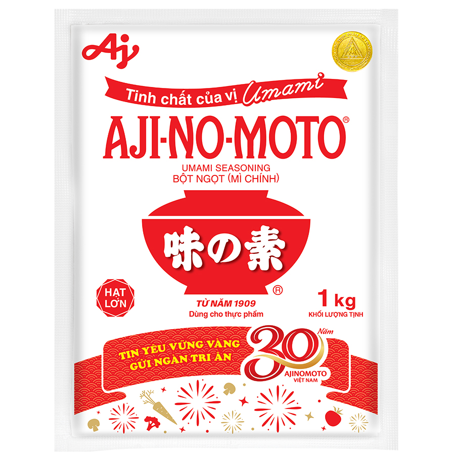 Hình ảnh Bột Ngọt Ajinomoto 1Kg (Hạt Lớn)