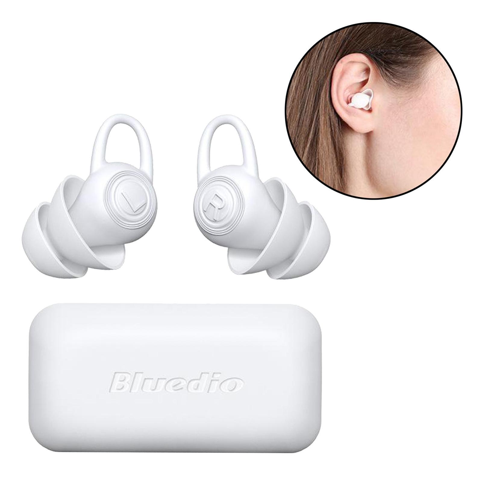 Soft Silicone Ear  Anti Noise Reusable for Sleeping Swimming Earplugs