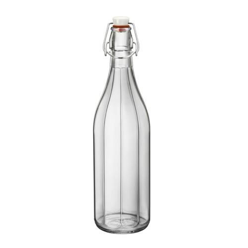 Chai thủy tinh nắp cài Oxford 1L , nắp kín hơi tuyệt đối thích hợp đựng mật ong, đồ uống