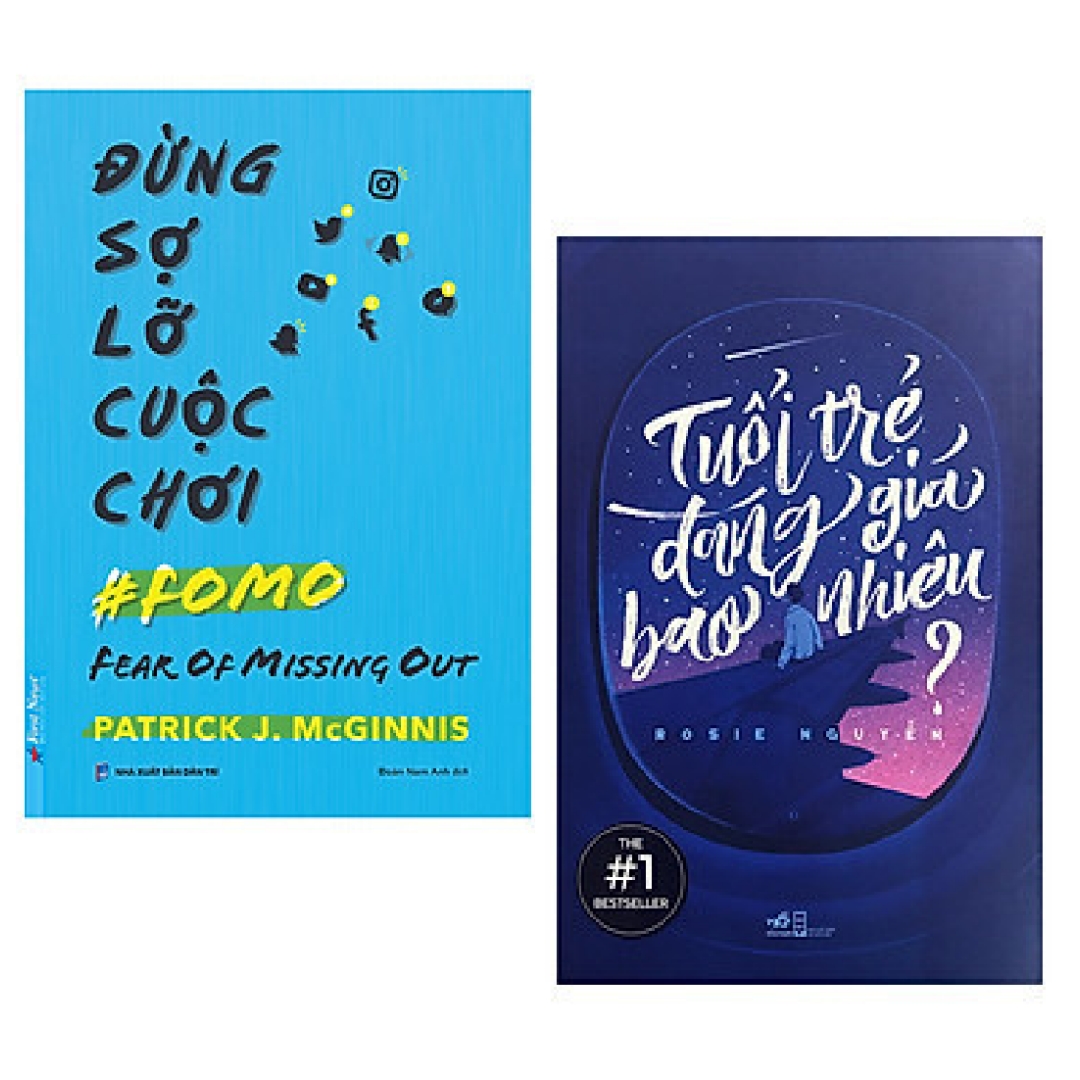 Combo kỹ năng: Đừng Sợ Lỡ Cuộc Chơi  + Tuổi Trẻ Đáng Giá Bao Nhiêu + Bookmark AHA