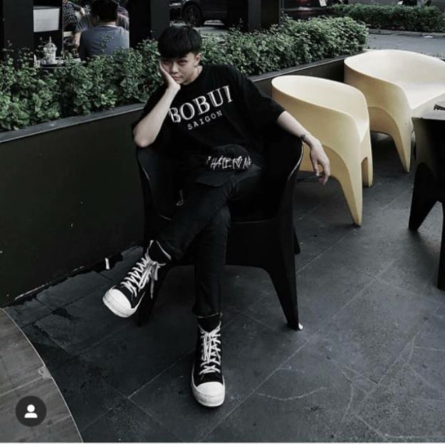 Tee BOBUI SAIGON phản quang - Áo thun unisex 100% cotton cao cấp